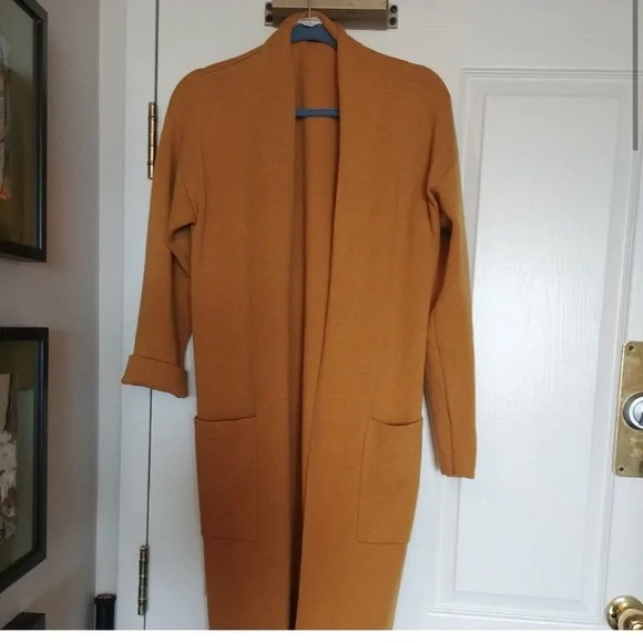 Aritzia Sweaters Aritzia Babaton Lance Cardigan Mustard Yellow